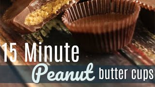 Homemade Reeses Peanut Butter Cups