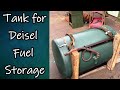 Diesel Storage Tank and Cradle