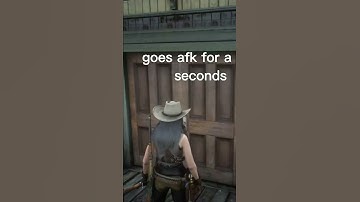 Super Creepy NPC Interaction in RDR2