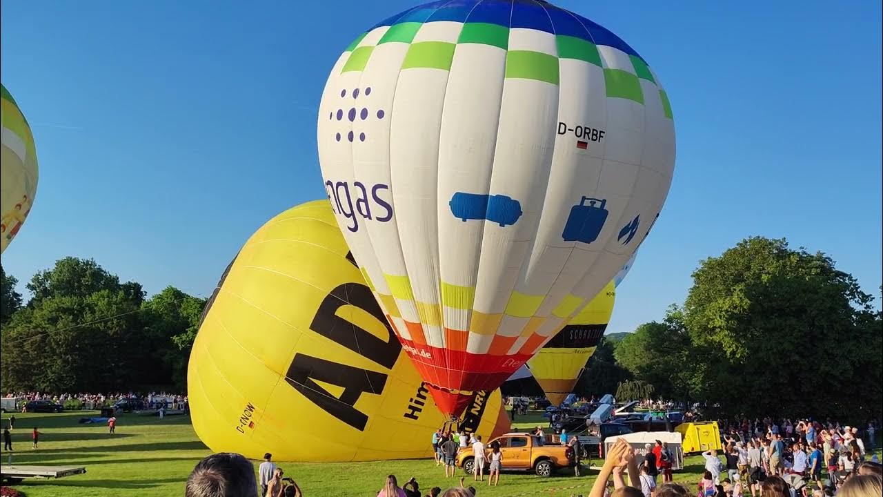 14th Balloon 🎈 Festival Bonn 2023 hotairballoon hotairballoonfestival hotair bonn YouTube