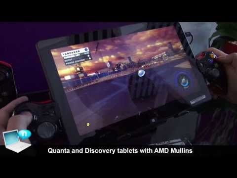 Quanta tablet and Discovery reference designs AMD Mullins APU