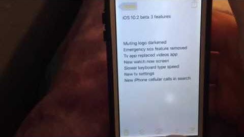 iOS 10.2.1 beta 2 released what