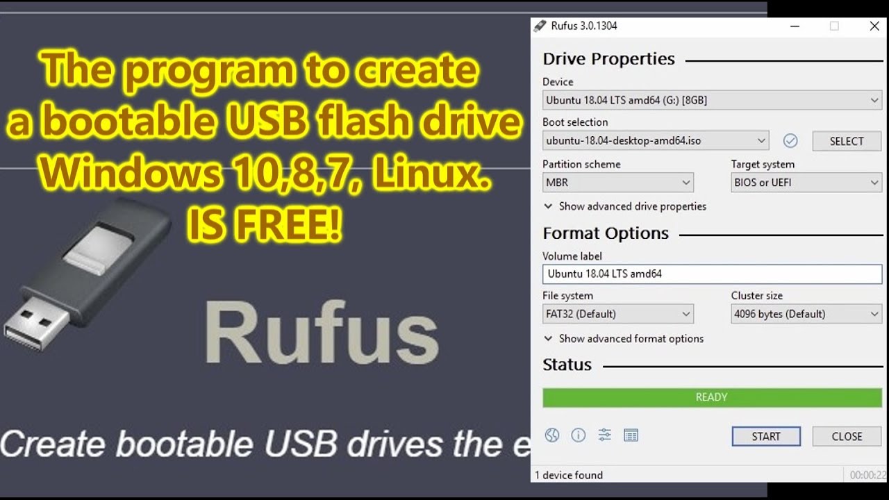 bootable usb drive creator tool program