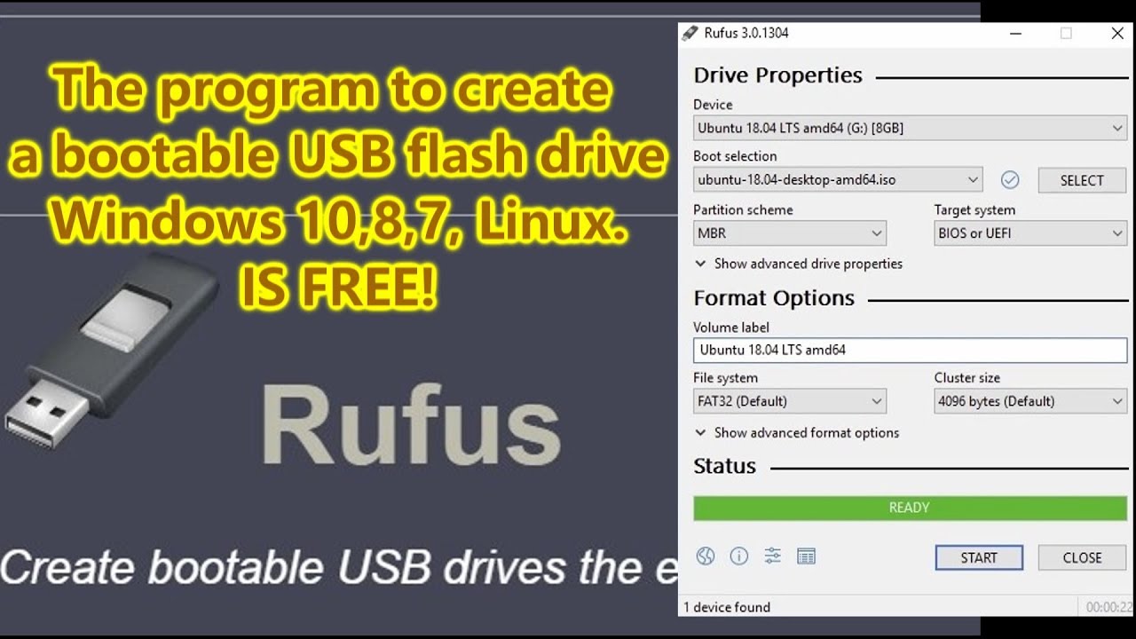 Rufus - Create bootable USB drives the easy way