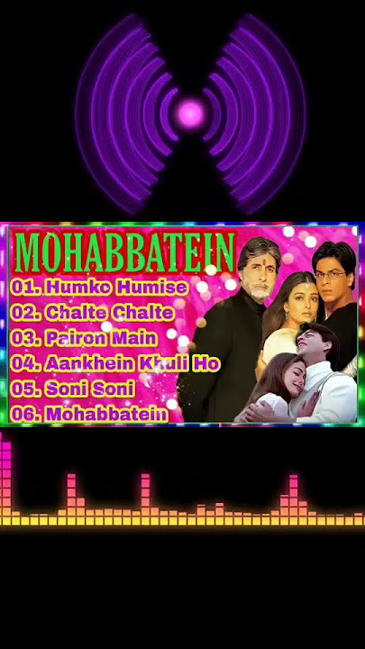 🌹Mohabbatein - Audio Jukebox | Full Songs | Jatin-Lalit, Anand Bakshi jukebox gallery,🌹