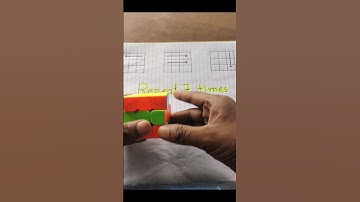 Rubiks cube algorithms trick || secret trick #shortsfeed #shorts #short #youtube #rubikscube