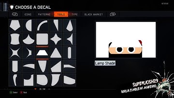 COD BO3 How To Create A Ninja Emblem