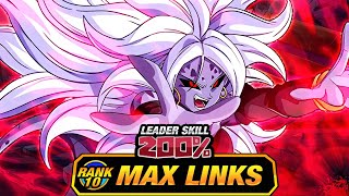 STRONG BANNER UNIT!?!? LEVEL 10 LINKS 100% PHY EVIL ANDROID 21! (DBZ: Dokkan Battle)