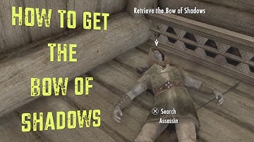 Skyrim AE ~ How To Get The Bow of Shadows