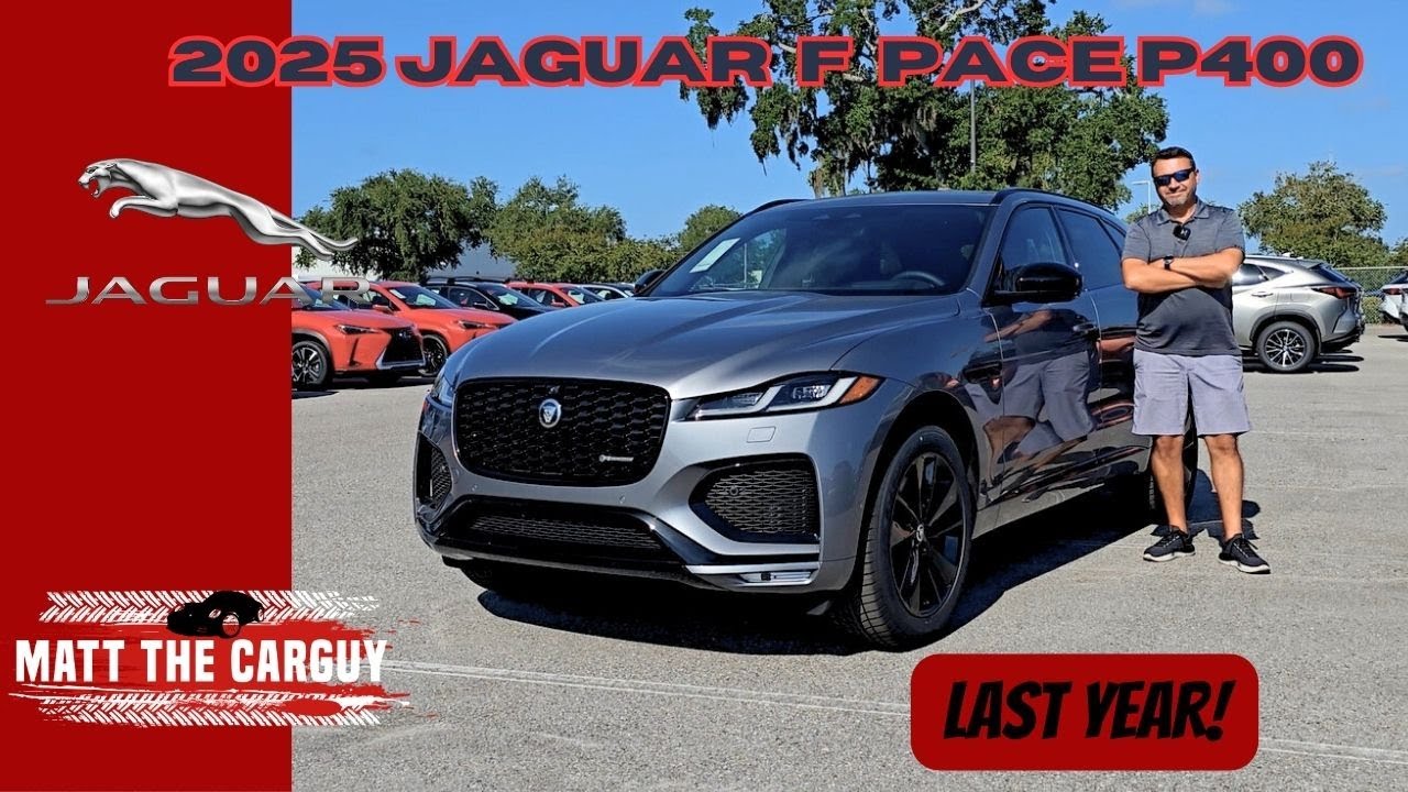 2025 Jaguar F Pace R- Dynamic S is the last of combustion engine Jaguars. Review and test drive.