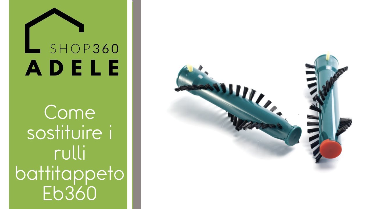 Coppia Rulli Per Battitappeto EB350/351 E ET340 – Ricambio Compatibile - copertina