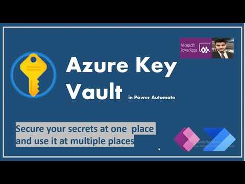 Video: Apakah peti besi kunci dalam Azure?