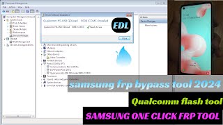 samsung qualcom frp remover | samsung frp enable adb tool 2024 | (edl mode)