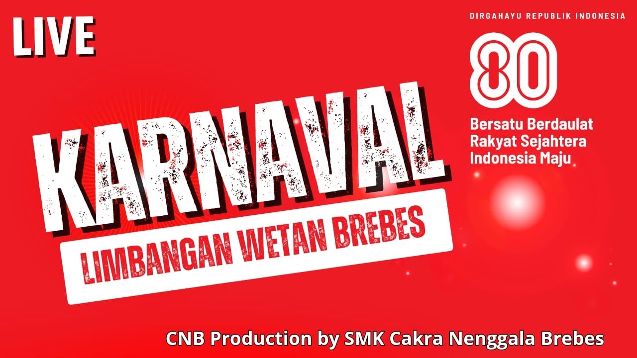 KARNAVAL LIMBANGAN WETAN HUT RI KE-80 TAHUN 2025 Part 1