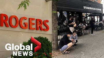 "Back to the olden days": Rogers network outage impacting phones, internet, Interac in Canada