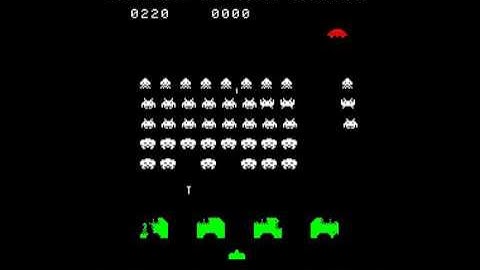 Amstrad CPC - Space Invaders Arcade Emulator