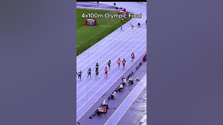 2024 Paris Olympic Games 4x100m Relay Final