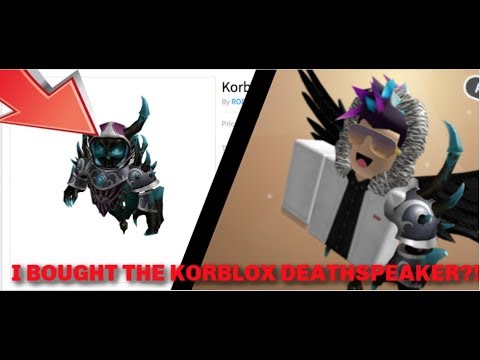 Buying Korblox Deathspeaker Roblox Dare Youtube