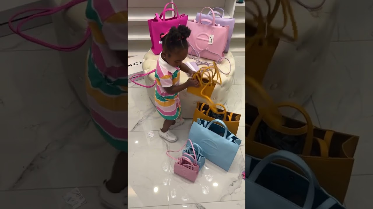 Mommy & Me Telfar Collection 😱💕💜 