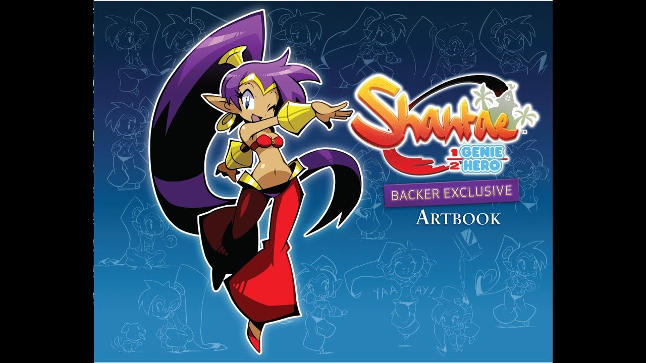 shantae half genie hero backer artbook pdf download