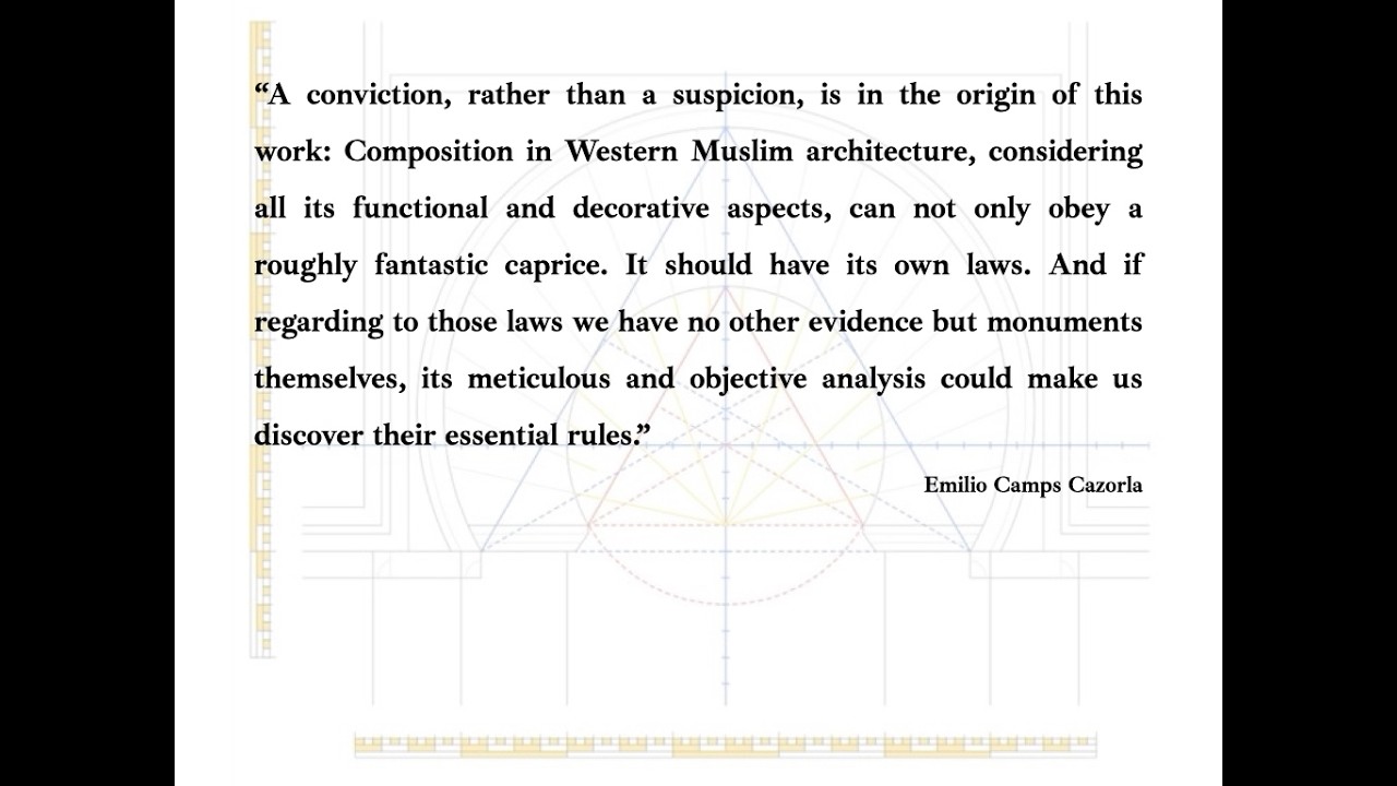 Geometry and Composition in Islamic Architecture (Salon of Classical Architecture - SE3 - Lesson 03)