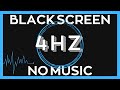 Best binaural beats  delta waves  4 hz deep sleep no music black screen