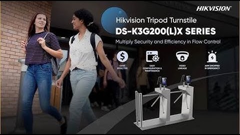 Hikvision Tripod Turnstile DS-K3G200(L)X Series