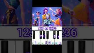 Takedown kpdh Easy Piano Tutorial #piano​ #shorts​ #pianotutorial​ My music would 