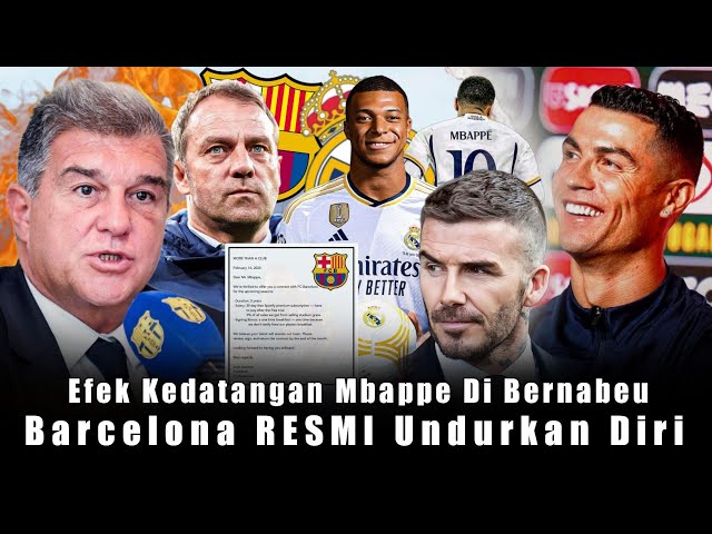 MAGIS Mbappe Bubarkan Barcelona 😱 Di Ketawa'in Ronaldo u0026 Beckham !! Kronologi Barcelona Kepanikan 🥶 class=