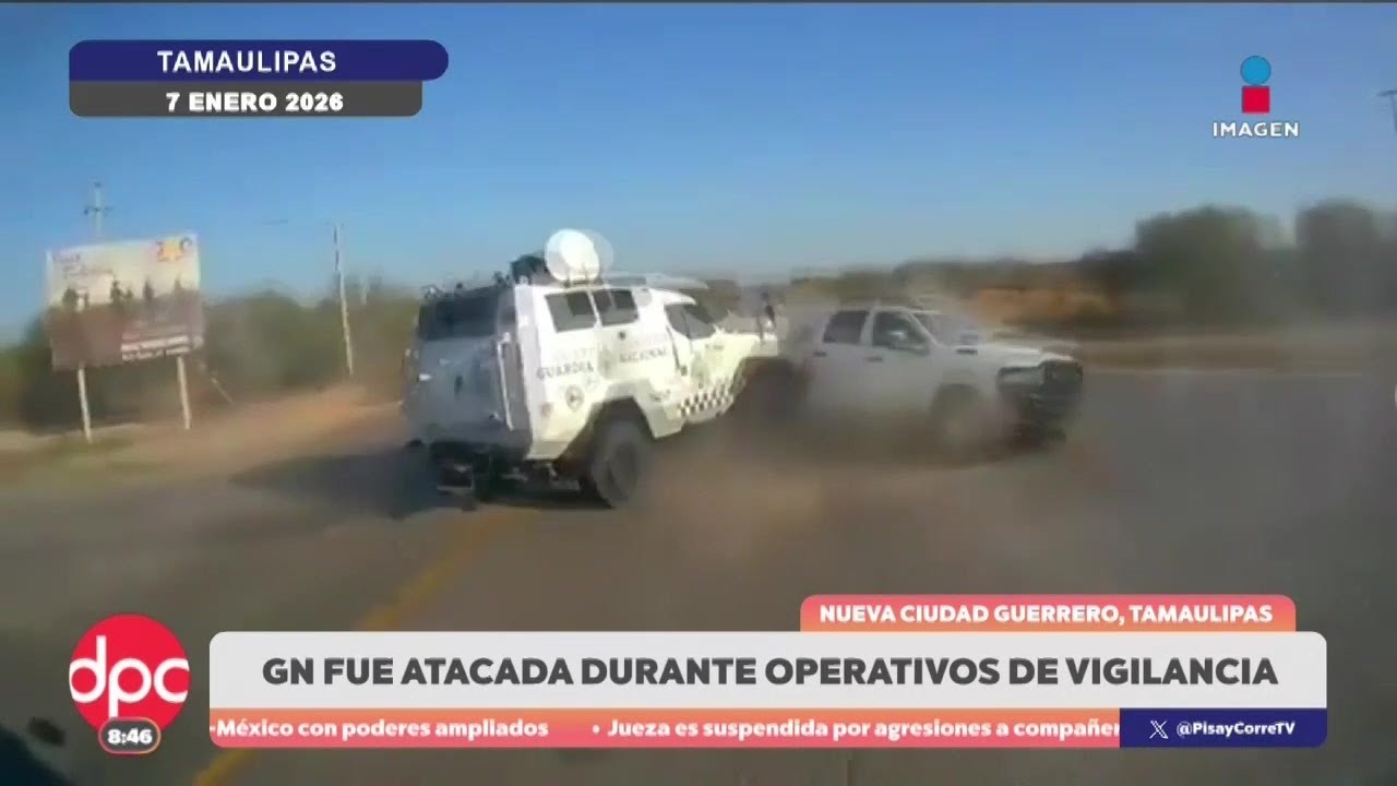 Atacan a Guardia Nacional durante rondines en Tamaulipas | DPC con Paola Rojas