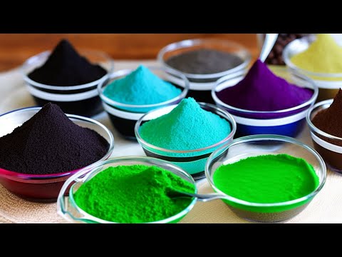 2 Methods for Black Food Coloring: Mixing & Natural Ingredients - YouTube