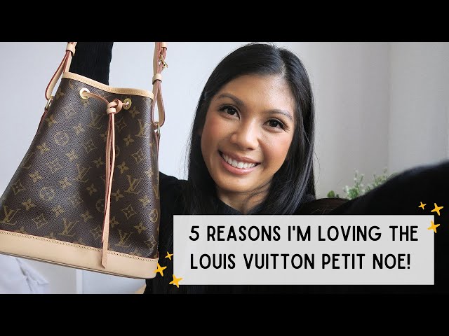 5 REASONS WHY I'M LOVING THE LOUIS VUITTON PETIT NOE