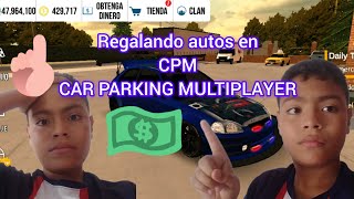 REGALANDO AUTOS EN CAR PARKING MULTIPLAYER (*SE DESCONTROLO*) 🤑👌 #cpm #carparkingmultiplayer