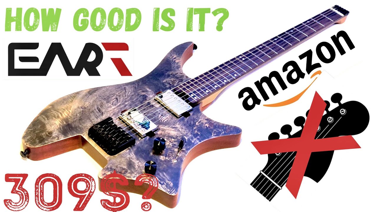 Cheap headless guitar!/The Eart headless guitar from Amazon review