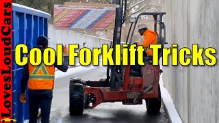 Cool Forklift Tricks by lovesloudcars 815 views 2 months ago 5 minutes, 17 seconds
