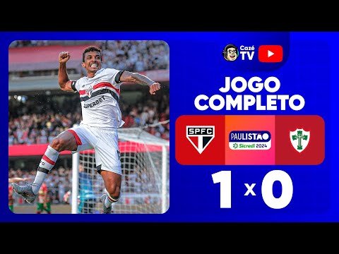 AO VIVO E COM IMAGENS: SÃO PAULO X PORTUGUESA | RODADA 3 | FASE DE GRUPOS | PAULISTÃO 2024