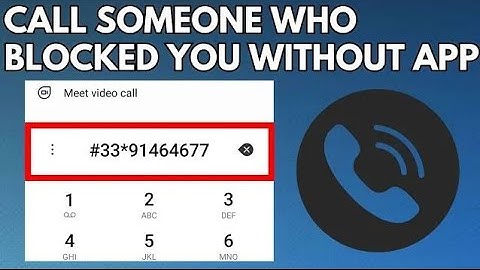 How to Call Someone Who Blocked You Without any App (New Trick)