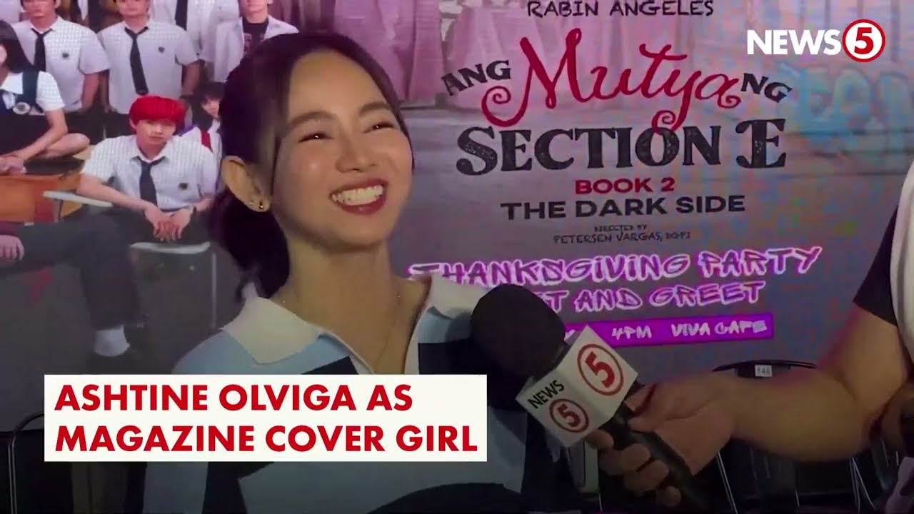 Ashtine Olviga, bagong magazine cover girl ng Mega Magazine