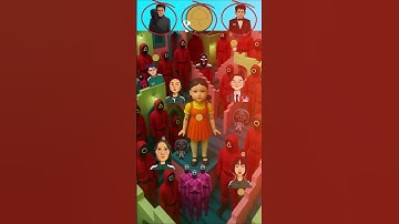 Spot the Odd Squid Game! 🦑🔥 #김프로 #유백합 #squidgame3