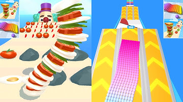 ✅ Sandwich Runner Vs Canvas Run Gameplay Speedrun Walkthrough