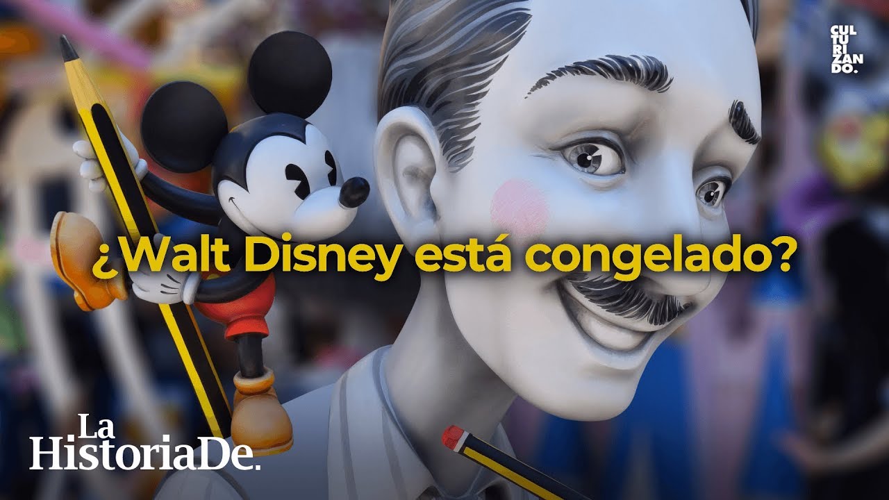 La Cabeza De Walt Disney Congelada