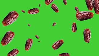 Dates Falling On Green Screen Background Hd Free Download