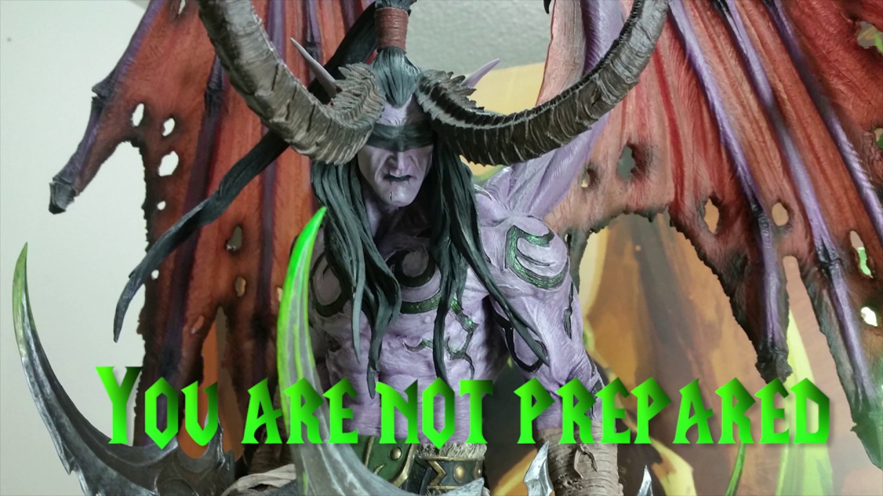 Illidan Collectible Statue unboxing YouTube illidan-collectible-statue-unboxing-youtube