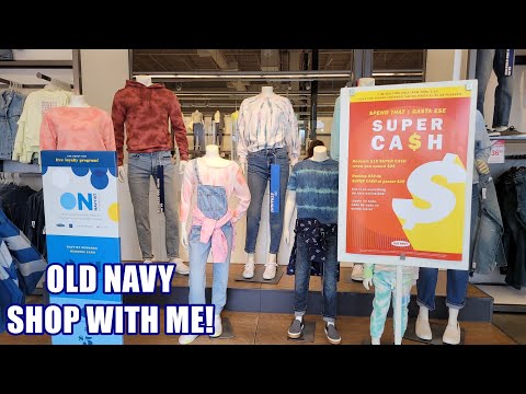 OLD NAVY WOMEN'S CLOTHING SHOP WITH ME 2021