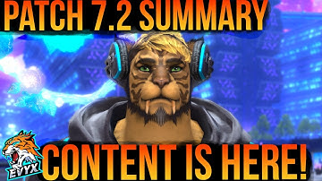 Patch 7.2 Live Letter! Condensed Summary! [FFXIV 7.2]