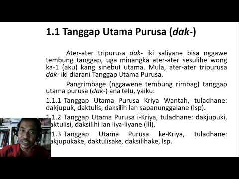 BAB 5: Nulis Aksara Jawa mawa Ater-Ater Tripurusa