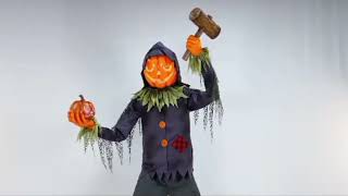 Singsong 2025 - Pumpkin Scarecrow with Swinging Hammer