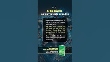 Bí mật tiền bạc: nguồn thu nhập thụ động