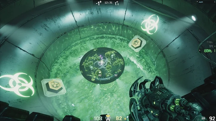 UT4 Pre-Alpha: A look at DM-BioTower  [1080p] (3/31/2016 Build)