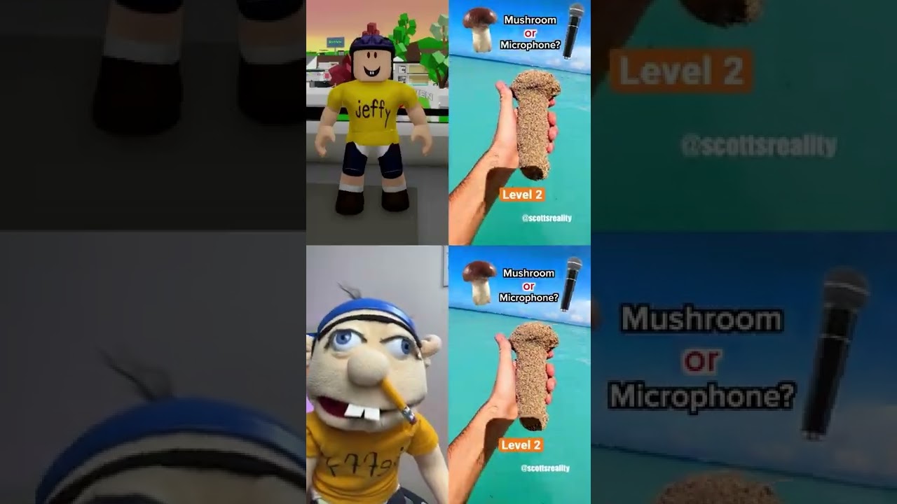 Jeffy ROBLOX vs ORIGINAL ANGRY! 😡😂😱 